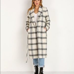 Show me your Mumu Hollis Jacket in Fletcher Plaid small s